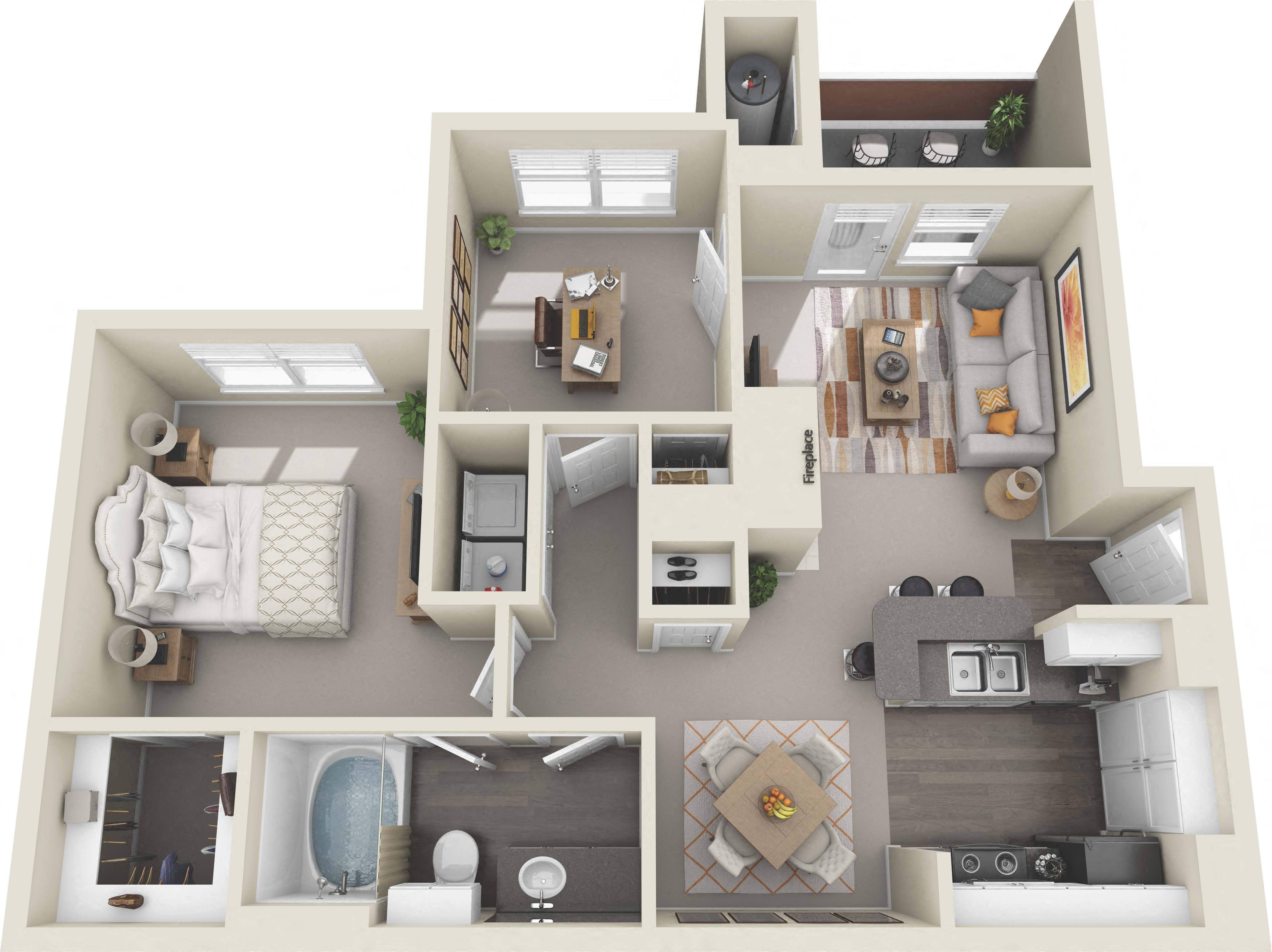 Botticelli floor plan
